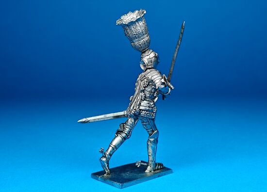 Итальянский рыцарь в латных доспехах, около 1450 год