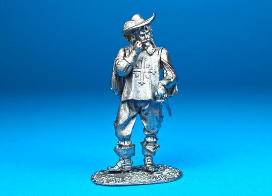 Королевский мушкетёр Портос, XVII век