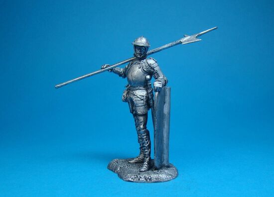 Европейский солдат с алебардой, 1510-1525 год