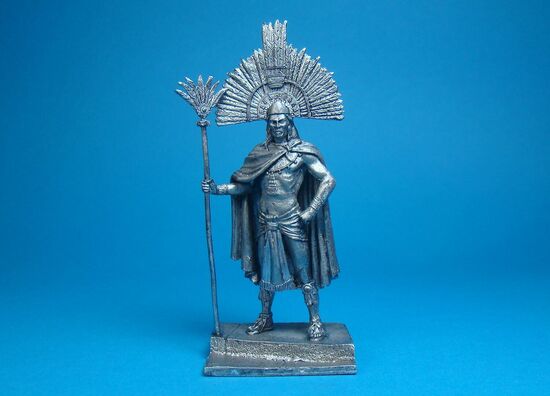 Монтесума II правитель ацтеков, 1520 год