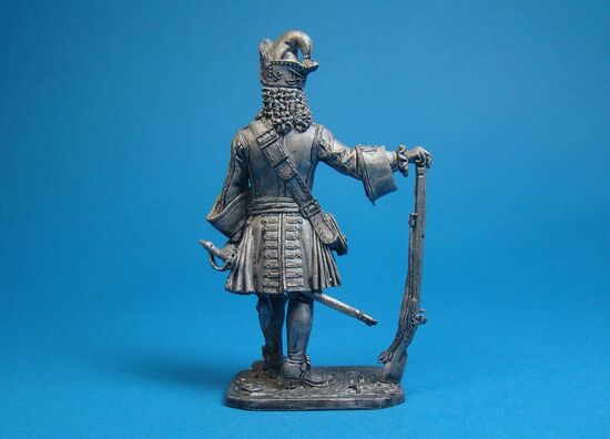 Российский Обер-офицер гренадерских полков армейской пехоты, 1710 год.