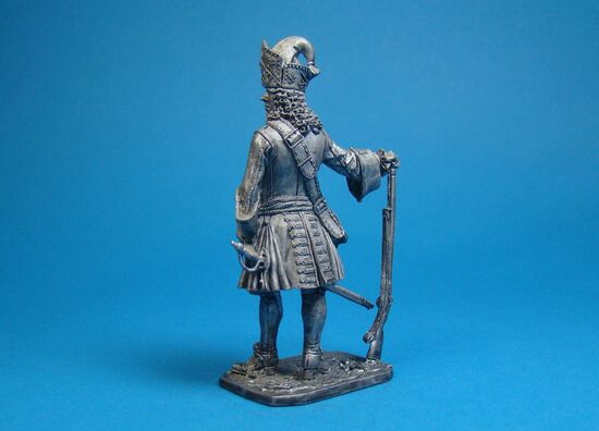 Российский Обер-офицер гренадерских полков армейской пехоты, 1710 год.