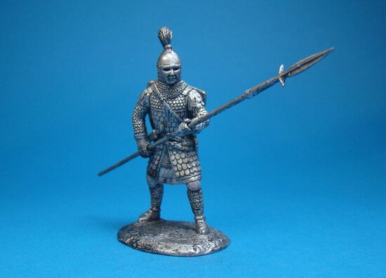 Русич в шлеме с маской-личиной, XII- XIII век