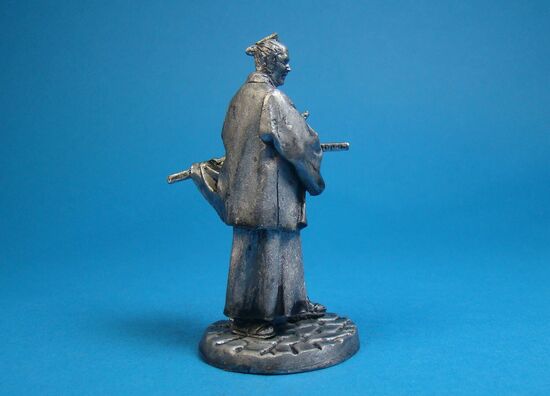 Самурай в традиционной одежде