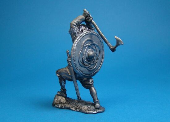 Викинг в бою, IX-X века