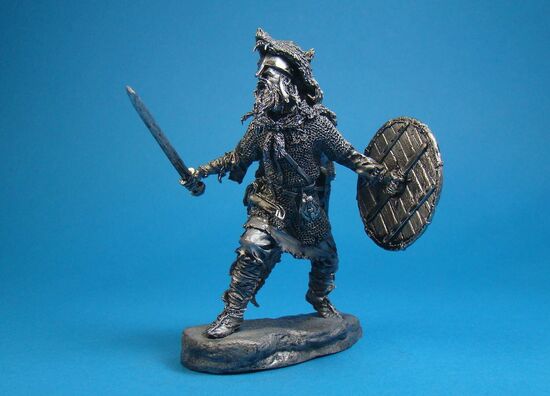 Викинг воин волк