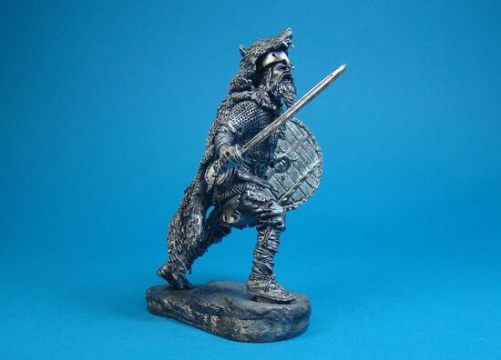 Викинг воин волк