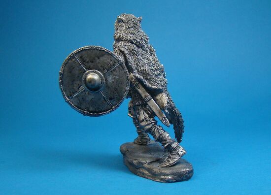 Викинг воин волк