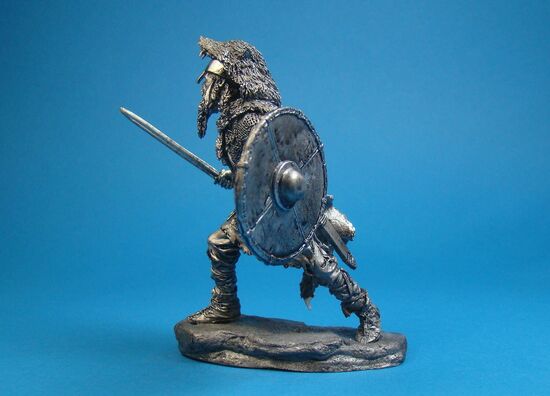 Викинг воин волк