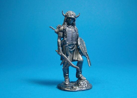 Воин Сиу коренной житель Америки