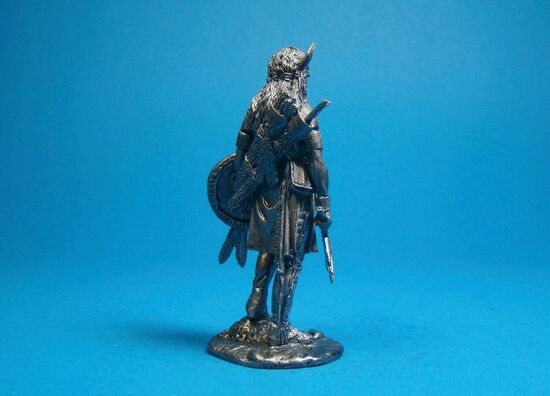 Воин Сиу коренной житель Америки