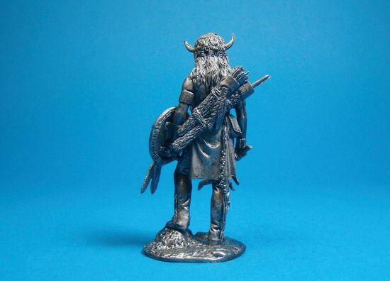 Воин Сиу коренной житель Америки