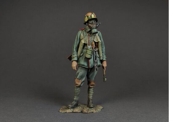 Штурмовик Кайзера, Германия 1917 год в росписи