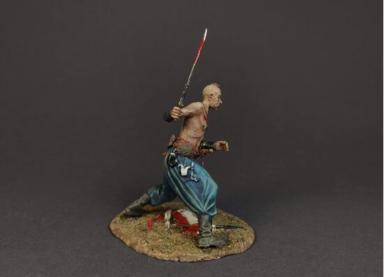 Запорожский казак, XVII век в росписи