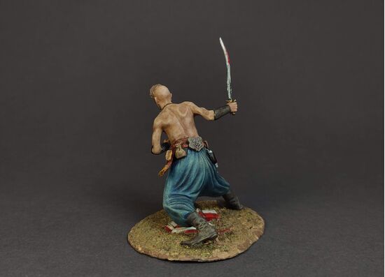 Запорожский казак, XVII век в росписи