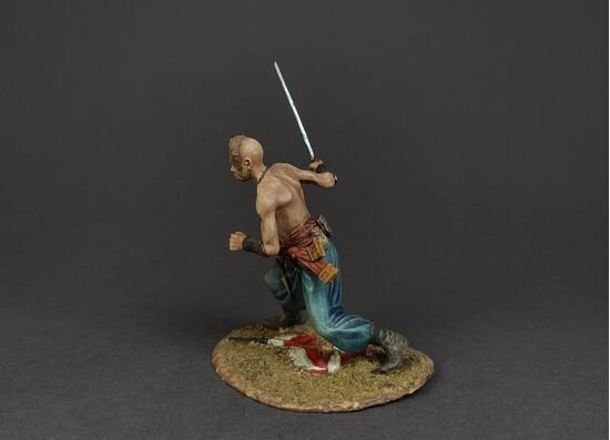 Запорожский казак, XVII век в росписи