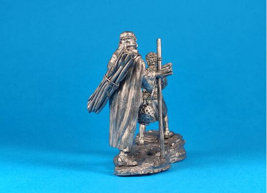 Авраам с Исааком поднимаются на гору