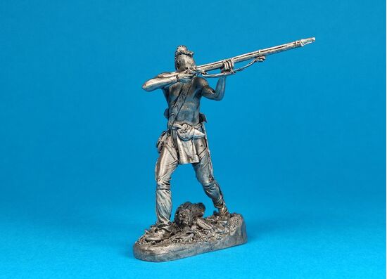 Индеец Воин-Могавк, 1757 год