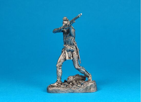 Индеец Воин-Могавк, 1757 год