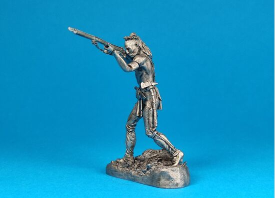 Индеец Воин-Могавк, 1757 год