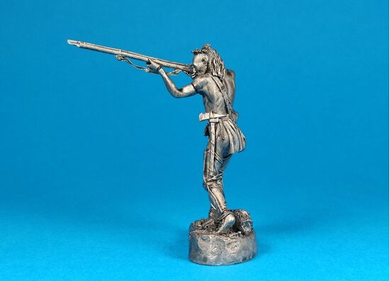 Индеец Воин-Могавк, 1757 год