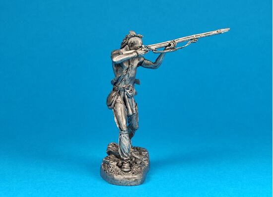 Индеец Воин-Могавк, 1757 год