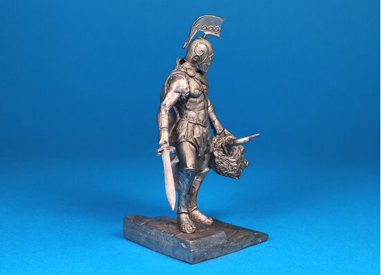 Афинский царь Тесей, победивший Минотавра