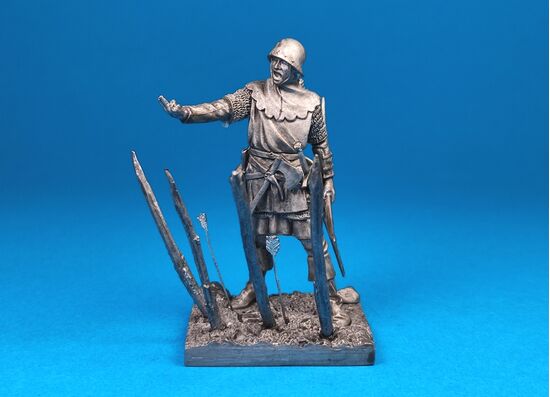 Английский лучник, Битва при Креси 1346 год