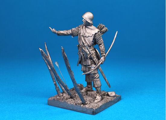 Английский лучник, Битва при Креси 1346 год