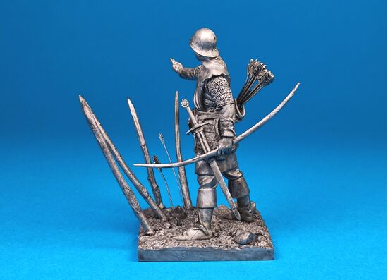 Английский лучник, Битва при Креси 1346 год