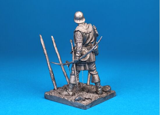 Английский лучник, Битва при Креси 1346 год