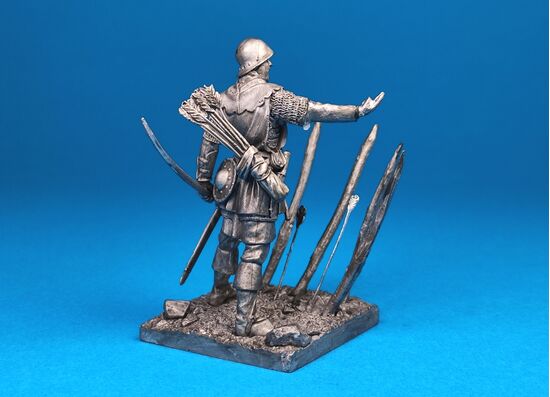 Английский лучник, Битва при Креси 1346 год