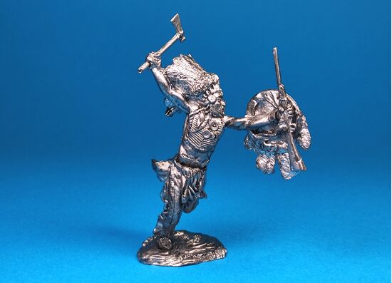 Индеец-апачи, битва у Эдоуб-Уоллс 1864 год