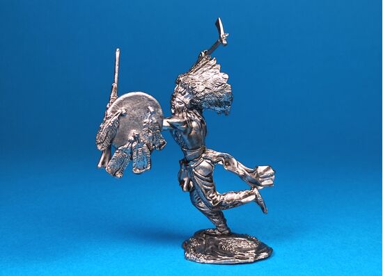 Индеец-апачи, битва у Эдоуб-Уоллс 1864 год