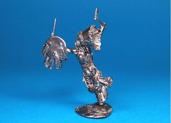 Индеец-апачи, битва у Эдоуб-Уоллс 1864 год