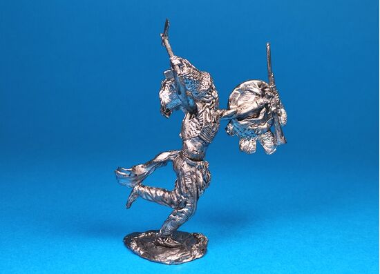 Индеец-апачи, битва у Эдоуб-Уоллс 1864 год