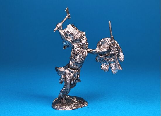 Индеец-апачи, битва у Эдоуб-Уоллс 1864 год