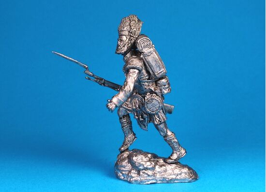 Шотландский Гренадер в составе британской пехоты, Крымская война 1855 год