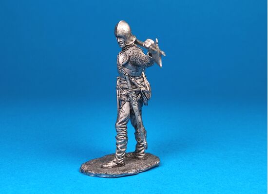 Швейцарский гвардеец с алебардой