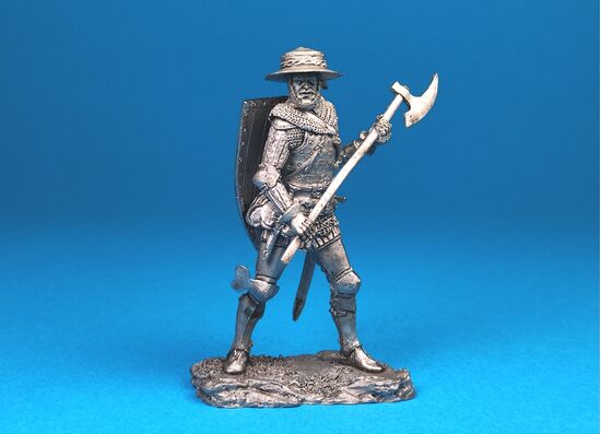 Швейцарский наёмник с секирой XIV век