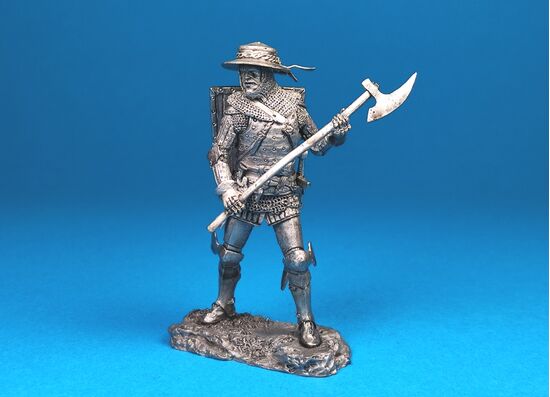 Швейцарский наёмник с секирой XIV век