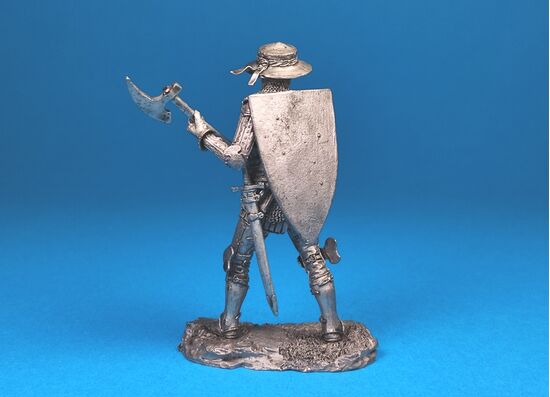 Швейцарский наёмник с секирой XIV век